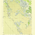 United States Geological Survey Honga, MD (1943, 31680-Scale) digital map