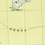 United States Geological Survey Honga, MD (1943, 31680-Scale) digital map