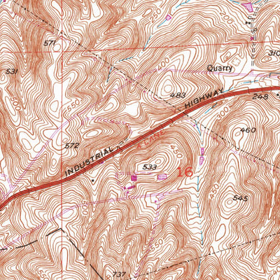 United States Geological Survey Honker Bay, CA (1953, 24000-Scale) digital map
