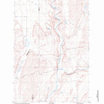 United States Geological Survey Honn Lakes, WA (1981, 24000-Scale) digital map