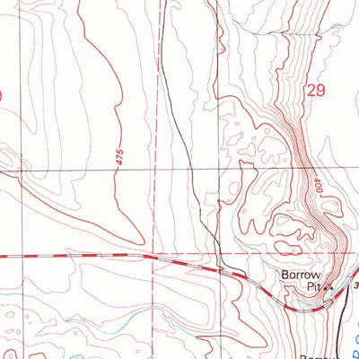 United States Geological Survey Honn Lakes, WA (1981, 24000-Scale) digital map