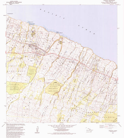 United States Geological Survey Honokaa, HI (1983, 24000-Scale) digital map