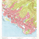 United States Geological Survey Honolulu, HI (1969, 24000-Scale) digital map