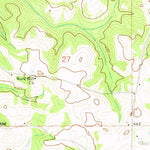 United States Geological Survey Honoraville, AL (1971, 24000-Scale) digital map