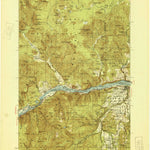 United States Geological Survey Hood River, OR-WA (1929, 125000-Scale) digital map