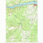 United States Geological Survey Hood River, OR-WA (1957, 62500-Scale) digital map