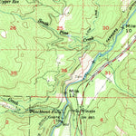 United States Geological Survey Hood River, OR-WA (1957, 62500-Scale) digital map