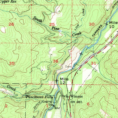 United States Geological Survey Hood River, OR-WA (1957, 62500-Scale) digital map