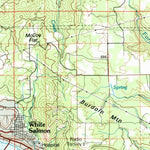 United States Geological Survey Hood River, OR-WA (1982, 100000-Scale) digital map