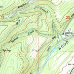 United States Geological Survey Hood River, OR-WA (1994, 24000-Scale) digital map