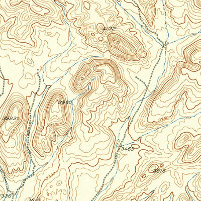 United States Geological Survey Hood Spring, TX (1917, 62500-Scale) digital map