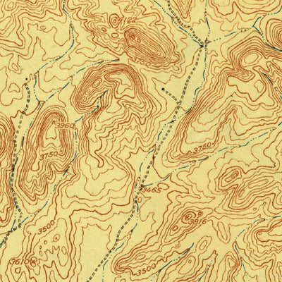 United States Geological Survey Hood Spring, TX (1918, 62500-Scale) digital map