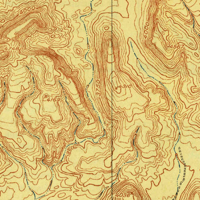 United States Geological Survey Hood Spring, TX (1918, 62500-Scale) digital map