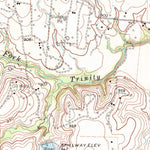 United States Geological Survey Hood, TX (1961, 24000-Scale) digital map