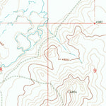 United States Geological Survey Hoodoo Hill, MT (1968, 24000-Scale) digital map