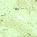 United States Geological Survey Hoodoo Knoll, AZ (1991, 24000-Scale) digital map