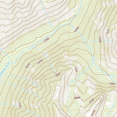 United States Geological Survey Hoodoo Meadows, ID (2020, 24000-Scale) digital map