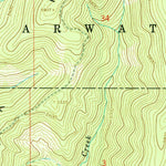United States Geological Survey Hoodoo Pass, ID-MT (1965, 24000-Scale) digital map