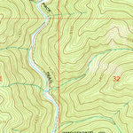 United States Geological Survey Hoodoo Pass, ID-MT (1965, 24000-Scale) digital map