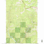 United States Geological Survey Hoodoo Pass, ID-MT (1994, 24000-Scale) digital map