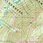 United States Geological Survey Hoodoo Peak, WA (2002, 24000-Scale) digital map