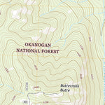 United States Geological Survey Hoodoo Peak, WA (2020, 24000-Scale) digital map