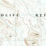 United States Geological Survey Hoodoo Well, AZ (1990, 24000-Scale) digital map