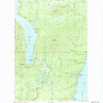 United States Geological Survey Hoodsport, WA (1985, 24000-Scale) digital map