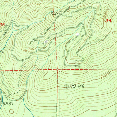 United States Geological Survey Hoodsport, WA (1985, 24000-Scale) digital map