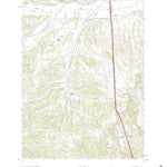 United States Geological Survey Hooker, CA (2022, 24000-Scale) digital map