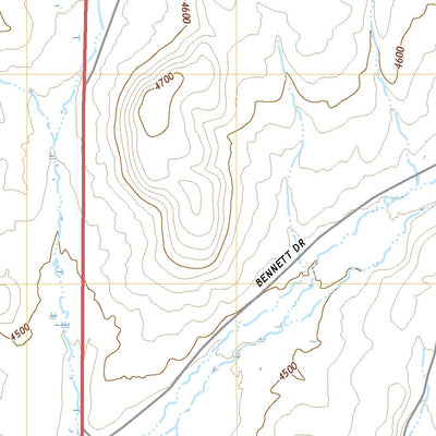 United States Geological Survey Hooker Creek, OR (2020, 24000-Scale) digital map