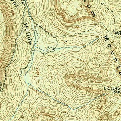 United States Geological Survey Hooker, GA-TN (1946, 24000-Scale) digital map