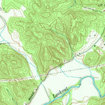 United States Geological Survey Hooker, GA-TN (1970, 24000-Scale) digital map