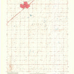 United States Geological Survey Hooker, OK (1967, 24000-Scale) digital map