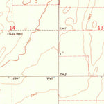United States Geological Survey Hooker, OK (1967, 24000-Scale) digital map