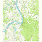 United States Geological Survey Hookers Bend, TN (1949, 24000-Scale) digital map