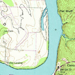 United States Geological Survey Hookers Bend, TN (1949, 24000-Scale) digital map