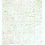 United States Geological Survey Hookers Hot Springs, AZ (1985, 24000-Scale) digital map