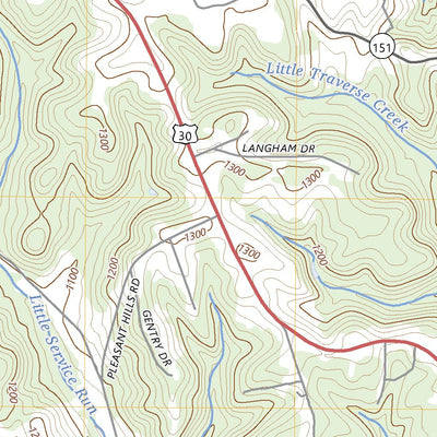 United States Geological Survey Hookstown, PA (2023, 24000-Scale) digital map