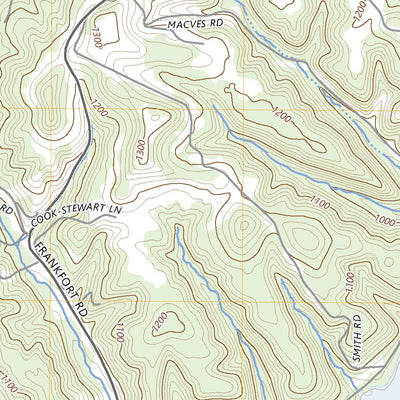United States Geological Survey Hookstown, PA (2023, 24000-Scale) digital map