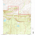 United States Geological Survey Hoop Lake, UT-WY (1996, 24000-Scale) digital map