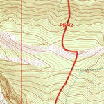 United States Geological Survey Hoop Lake, UT-WY (1996, 24000-Scale) digital map