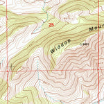 United States Geological Survey Hoop Lake, UT-WY (1996, 24000-Scale) digital map