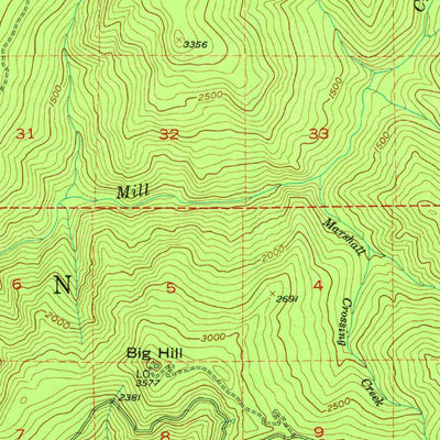 Hoopa, CA (1952, 62500-Scale) Map by United States Geological Survey ...