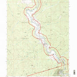 United States Geological Survey Hoopa, CA (1997, 24000-Scale) digital map