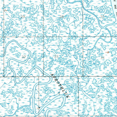 United States Geological Survey Hooper Bay A-2, AK (1952, 63360-Scale) digital map