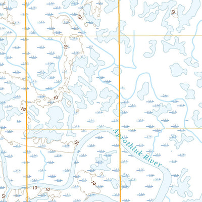 United States Geological Survey Hooper Bay A-2 NE, AK (2020, 25000-Scale) digital map