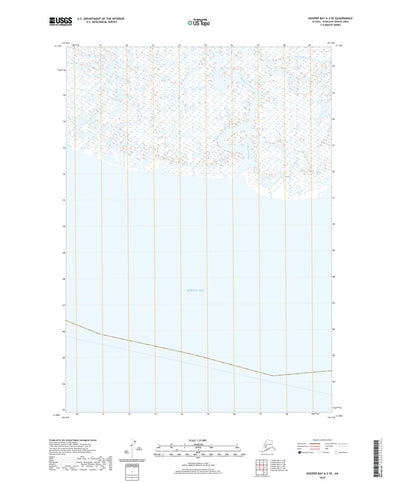 United States Geological Survey Hooper Bay A-2 SE, AK (2020, 25000-Scale) digital map