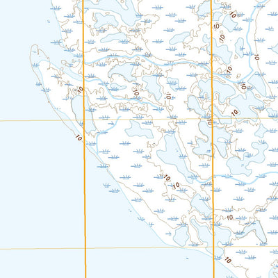 United States Geological Survey Hooper Bay A-2 SW, AK (2020, 25000-Scale) digital map