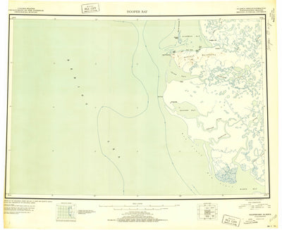 United States Geological Survey Hooper Bay, AK (1951, 250000-Scale) digital map